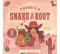 2027 There's a Snake in My Boot Wall Calendar