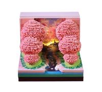 2027 Time Piece Calendario Blocco Note A Forma Di Albero Con Luce LED