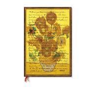 2027 Van Gogh, Sunflowers Grande Vertical Hardcover 12-Month Weekly Planner, 160
