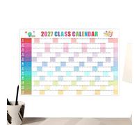 2027 Wall Calendars | Laminated 12 Month Reversible Erasable Planner | 2027 Wall Calendars | Laminated 12 Month Reversible Erasable Planner | 12 Month Erasable Annual Yearly Wall Planner