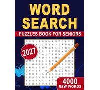 2027 Word Search Puzzles Book For Seniors: Easy to Read Word Challenges for Relaxation, Memory Support, and Daily Enjoyment