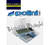 20281 - KIT SERIE RULLI POLINI MASSETTE VARIATORE 16X13 SCOOTER 6,5-7-8-9