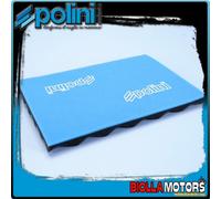 203.0157 FOGLIO SPUGNA FILTRO ARIA POLINI 29X20 DA RITAGLIARE UNIVERSALE -