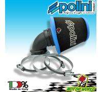 Polini Filtro aria Big Evolution 48/55 mm Nero-Blu per CFMOTO, CH Racing, CPI, Adly