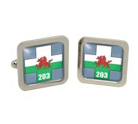 203 Campo Ospedale, Britannico Militare Gemelli Quadrati IN Scatola