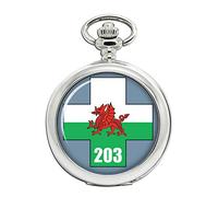 203 Field Hospital, British Army Full Hunter Orologio da tasca