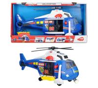 203308356 Dickie Toys City Heroes Elicottero di Soccorso 41 cm con Luci e suoni