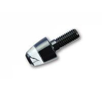 204-611 Motogadget Winker Luce LED MO Fiammata Perno Omologati Cromo, Moto, 1 Pz