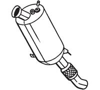 BOSAL 097-329 Filtro antiparticolato (FAP)