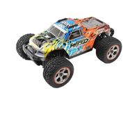 204006 1:20 4WD RC auto, 50KM/H Super Speed, Dual-Shift, sospensione indipendente a doppio braccio, motore magnetico 390, luci LED, 2.4G, 80m, 14 cuscinetti, Drift Spec, Età 14+ (Arancione 1Battery
