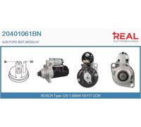 20401061BN REAL Motorino d'avviamento per AUDI,FORD,SEAT,SKODA,VW