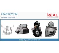 20401221BN REAL Motorino d'avviamento per ALFA ROMEO,FIAT,LANCIA