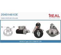 20401461OE REAL Motorino d'avviamento per IVECO