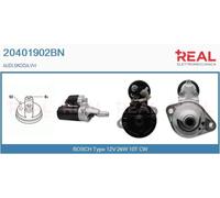20401902BN REAL Motorino d'avviamento per AUDI,SKODA,VW