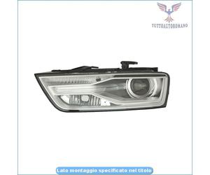 20419L8B Faro Proiettore A Led Dx Destro per Audi Q3 2015/01>2018/10