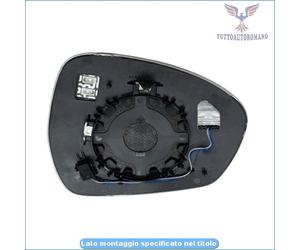 20419MU2 Vetro Specchio Dx Destro per Alfa Romeo STELVIO 2016/11>