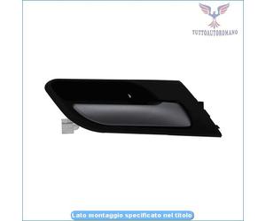 20419N1O Maniglia Apriporta Interna Posteriore Sx Sinistro per Bmw X5 E53 2000/0