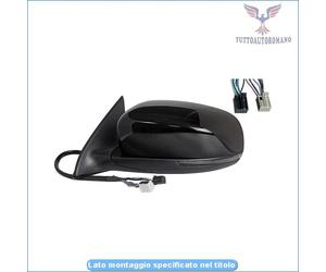 20419PJC Specchio Retrovisore Dx Destro Vetro Asf. per Chrysler CHEROKEE 2014/0