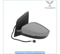 20419PO9 Specchio Retrovisore Sx Sinistro Vetro Asf. per Volkswagen POLO 2009/0