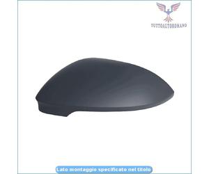 20421PLW Calotta Retrovisore Sx Sinistro per Volkswagen GOLF VIII 2020/03>
