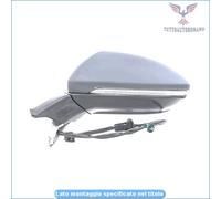 20421PM7 Specchio Retrovisore Sx Sinistro Vetro Asf. per Volkswagen GOLF VIII 2