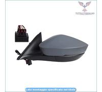 Retrovisore Elettrico Termico Rib. C Fan. A Led Skoda Octavia Dx 2020 Destro