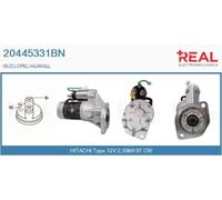 20445331BN REAL Motorino d'avviamento per ISUZU,OPEL