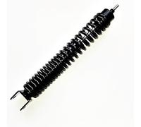 Bauletto nero goffrato con catadiottri rossi senza piastra e kit universale GIVI