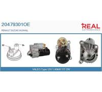 20479301OE REAL Motorino d'avviamento per RENAULT,SUZUKI