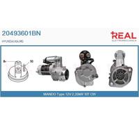 20493601BN REAL Motorino d'avviamento per HYUNDAI,KIA,MG