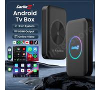 205 CarlinKit LiteS Android Tv Box CarPlay Wireless Android auto Adattatore Uscita HDMI Supporto Netfix Youtube IPTV Spotify Wifi Tbox LiteS 2GB RAM 16GB ROM