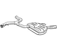 215 CV SILENZIATORE POSTERIORE PER VOLVO V70 III 135 D5 AWD KW 158 CV 215