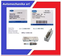2050957 FORD 4 CANDELE ORIGINALI B-Max C-Max Fiesta VI FIESTA 6 Focus Ka