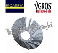 20550 - YGROS RACE - VENTOLA IN ALLUMINIO VOLANO POLINI VESPA 125 150 200 PX