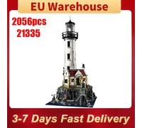 2056 pz Faro Motorizzato Building Block Set Costruzione Fai Da Te Torre Mattoni Giocattolo Adulti E Bambini Regalo Di Compleanno Compatibile 21335