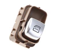2059051513 Interruttore Di Controllo Finestra Per Mercedes Per Benz W205 S205 X253 C253 Classe C AMG Con Pulsante Luce Arancione Accessori Auto Interruttore Pulsantiera Pulsante(Coffe)