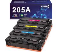 205A Toner Con Chip MFP M181FW M180N Nero Ciano Magenta Giallo 4-pezzi