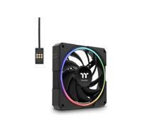 Thermaltake TS120 EX RGB | Integrated temperature sensor | 3-pack | Black