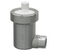 FAR Barilotto Sfogo Aria Con Attacco Laterale Curvo Valvola di Sfiato Automatica Ø3/4" Cromato