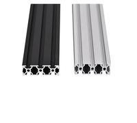 2060 V-Slot Aluminum Extrusion Profiles 100-550mm, 2Pcs - EU Standard Linear Rail Guide For CNC Router Machine And 3D Printer(Silver Anodized,500mm)