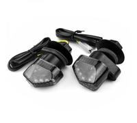 206022E COPPIA FRECCE TNT CRISPY A LEDS OMOLOGATE NERE PIAGGIO MP3 400 / 500CC