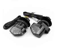 206022E COPPIA FRECCE TNT CRISPY A LEDS OMOLOGATE NERE PIAGGIO MP3 400 / 500CC