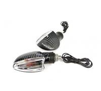 206145 COPPIA FRECCE TNT DEMON CARBONIO/TRASPARENTI 21/10W