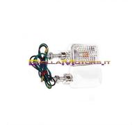 206163 COPPIA FRECCE TNT CROMO/TRASPARENTI