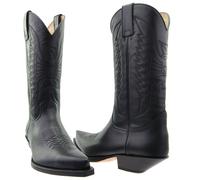 2073 Botte Sendra Western Country Cuervo Pull Oil Nero UNISEXE