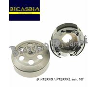 20751 - FRIZIONE + CAMPANA DM 107 PIAGGIO 50 SFERA RST - VESPA 50 2T 4T ET2 ET4