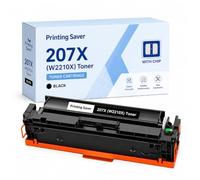 207X W2210X Toner nero con chip compatibile con HP Color LaserJet Pro