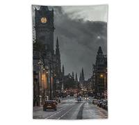 208 Tapestry Moda Arazzo Da Parete Grande Arazzi Da Parete Per Dormitorio Camera Cucina Capitale Della Scozia Edimburgo Viaggio In Città Moderna 130x150cm