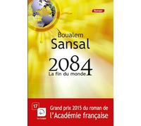 2084, la fin du monde - Rentrée littéraire Gallimard - Grands caractères