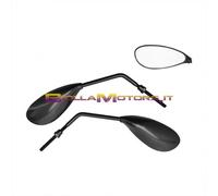 209057 COPPIA SPECCHI DEMON GOCCIA CARBON LOOK M8